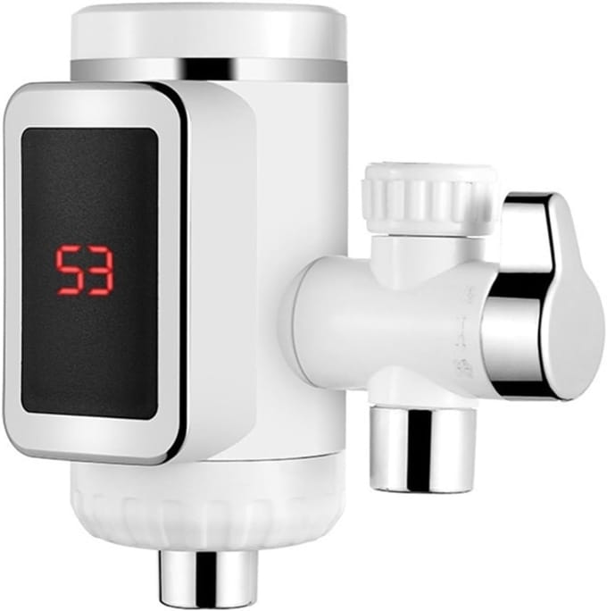 Direct Warmwaterkraan - Keukenkraan Boiler - Snel Warm Water - 3 Seconden Verwarming - 3000W Vermogen