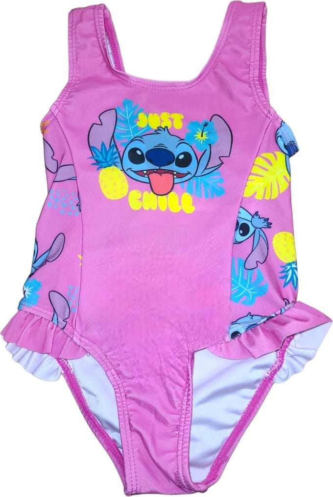 Disney Lilo & Stitch - Badpak Stitch - meisjes - maat 92/98