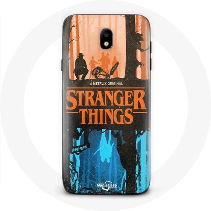 Samsung Galaxy J3 2017 hoesje Stranger Things Friends Cover