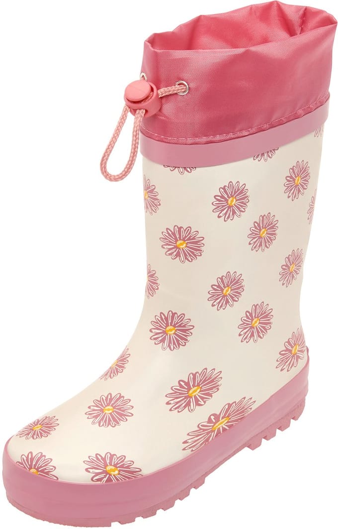Playshoes - Regenlaarzen - Bloemetjes - Roze - Maat 32