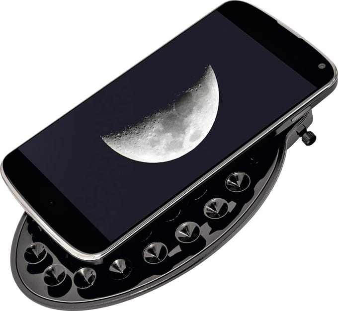 Bresser Smartphone-adapter Voor Telescopen 1,25 Inch Zwart