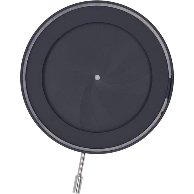 Diaphragme d'ouverture d'iris réglable 2-50 mm Adaptateur d'iris pour microscope Ouverture d'objectif réglable