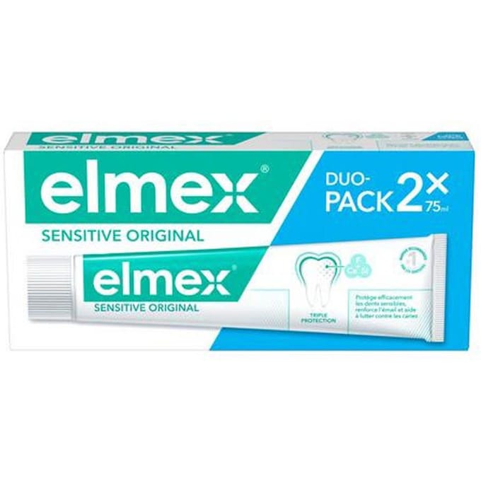 Elmex Sensitive Original Tandpasta Set van 2 x 75 ml