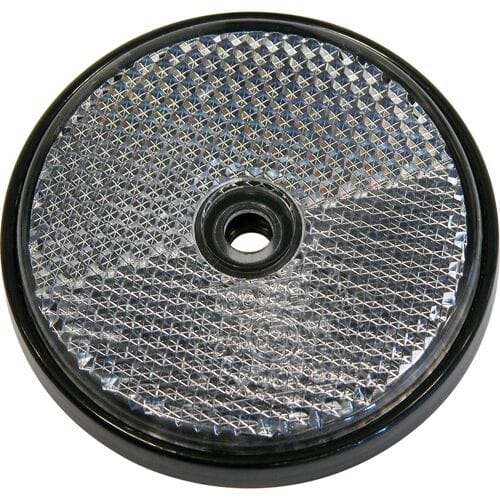 Carpoint Reflectoren Rond Ø 70mm Wit - 2 Stuks