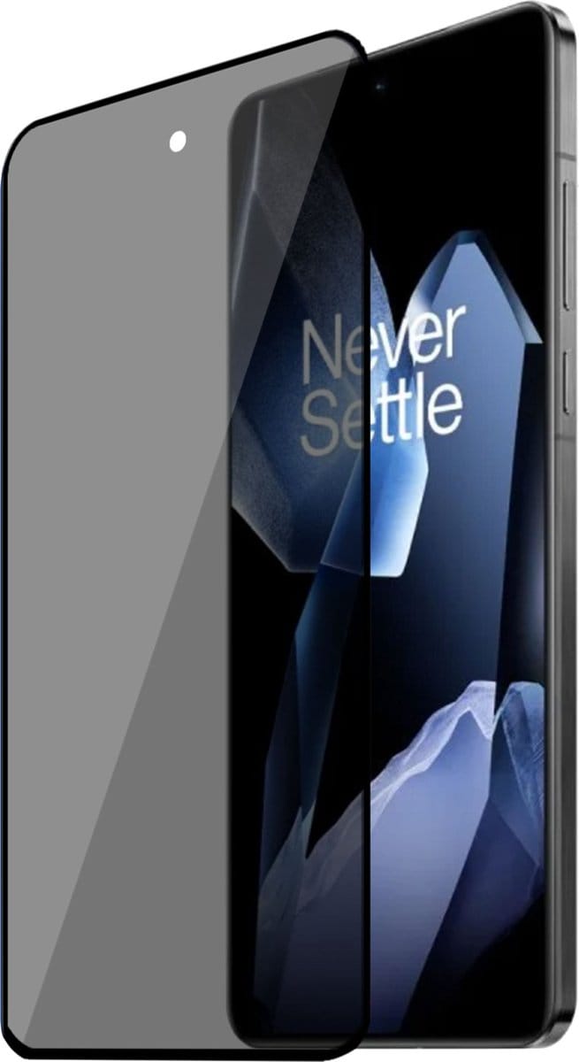 Geschikt voor OnePlus 13R - Privacy Screenprotector - Beschermglas - Privé GuardCover