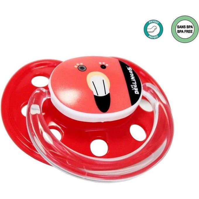 LES DEGLINGOS 60125T1 Sucette Physiologique en Silicone