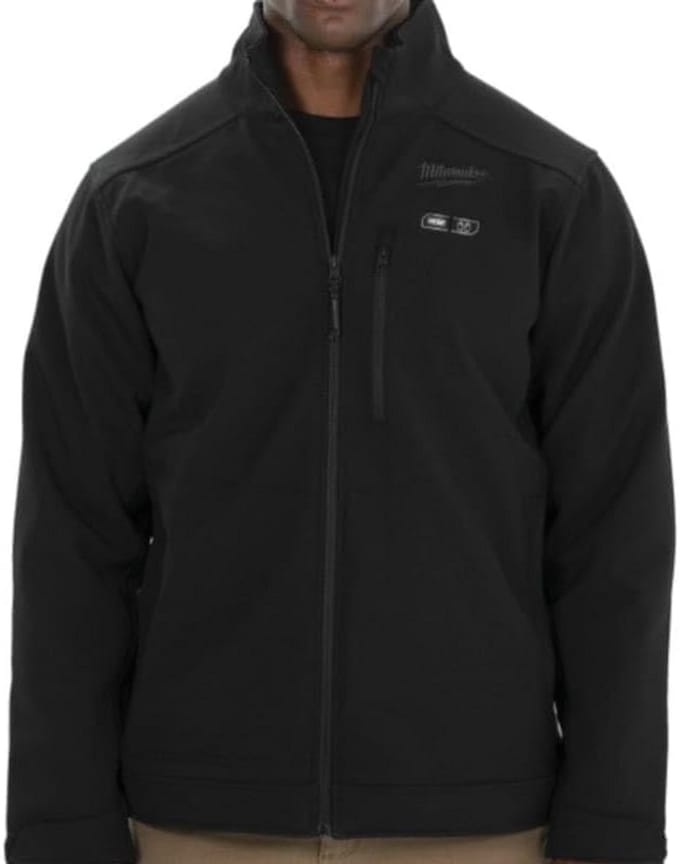 Heren Softshell Werkjas met Verwarmde Zones en USB Oplaadpoort