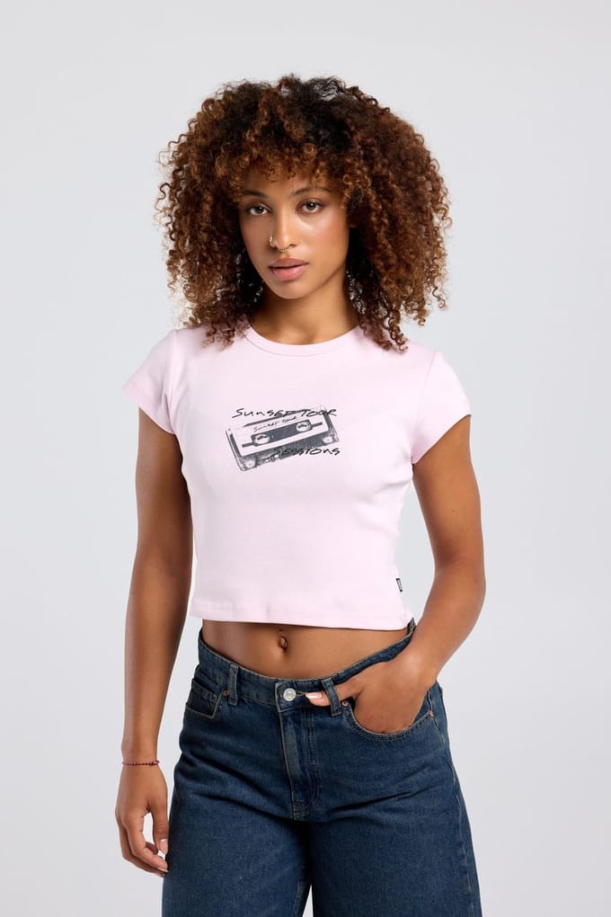 America Today Elara Light Pink Maat: M | Tops Outlet | Dames | Roze