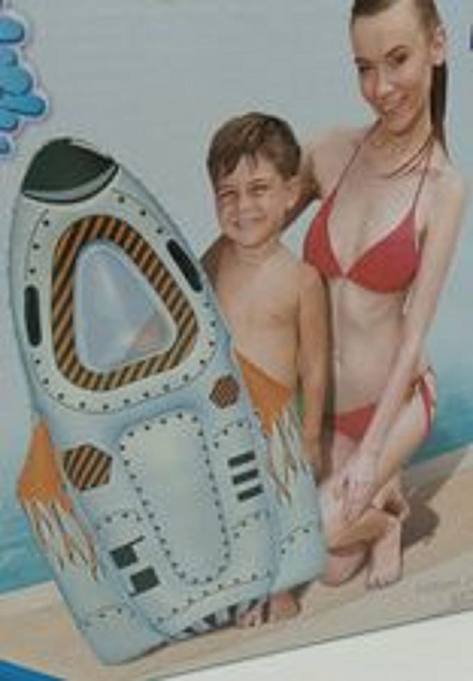 Opblaasbare raket  surf space rider