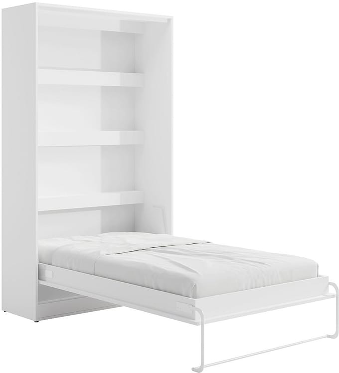 Vente-unique Bedkast hout wit 120 x 200 cm
