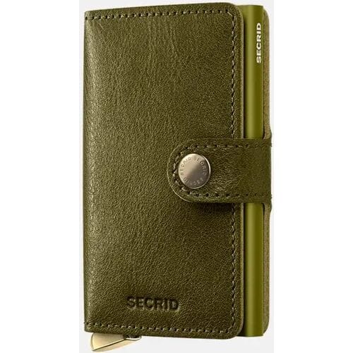 Secrid Premium Miniwallet pasjeshouder Basco Olive +