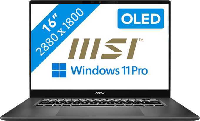 MSI Prestige 16 AI+ - Laptop - 16 inch - Core Ultra X9 - 32GB/2TB