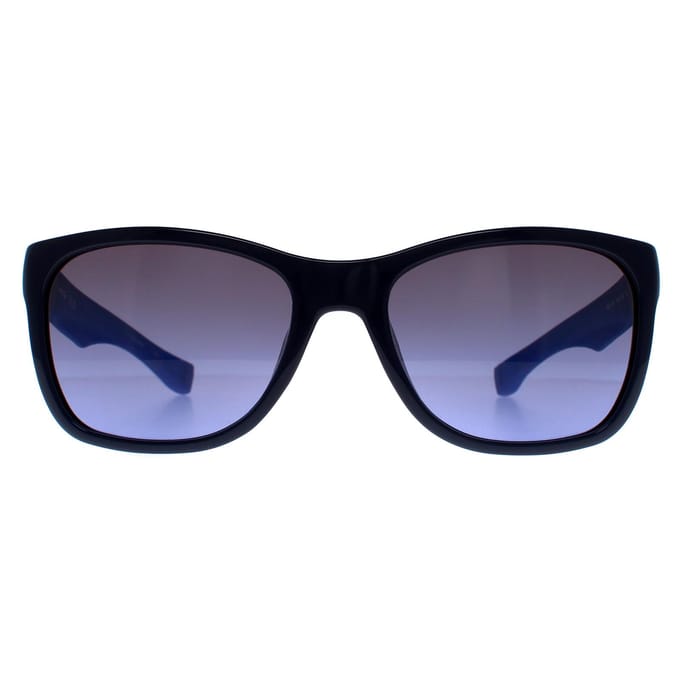 Lacoste L662S 424 blauw rookgrijze zonnebril