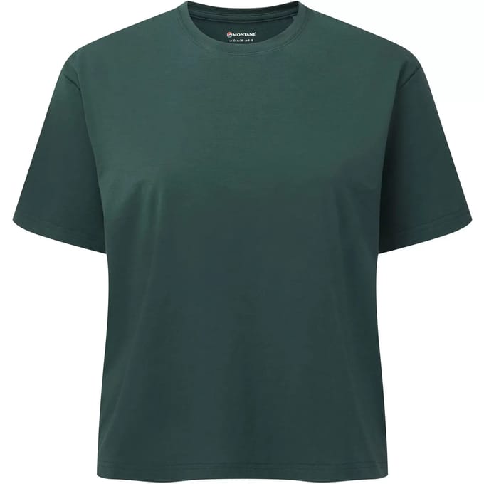 Montane Alhena Merinoblend T Shirt Dames (Maat - M, Kleur - Deep Forest)