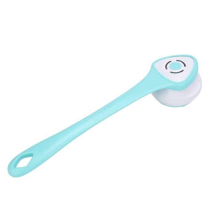 Brosse Électrique pour le Corps Multifonctionnelle Manche Longue Brosse de Douche Résistante à l'Eau Douche Électrique violet