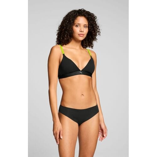 Puma Dames Briefs Invisible Cotton 2-pack Zwart-M
