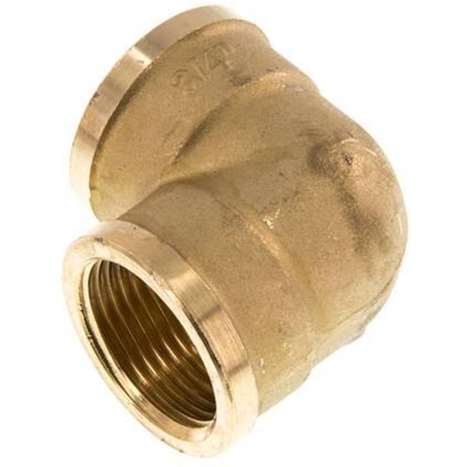 G 3/4'' Messing L-Fitting 90graden 16 Bar