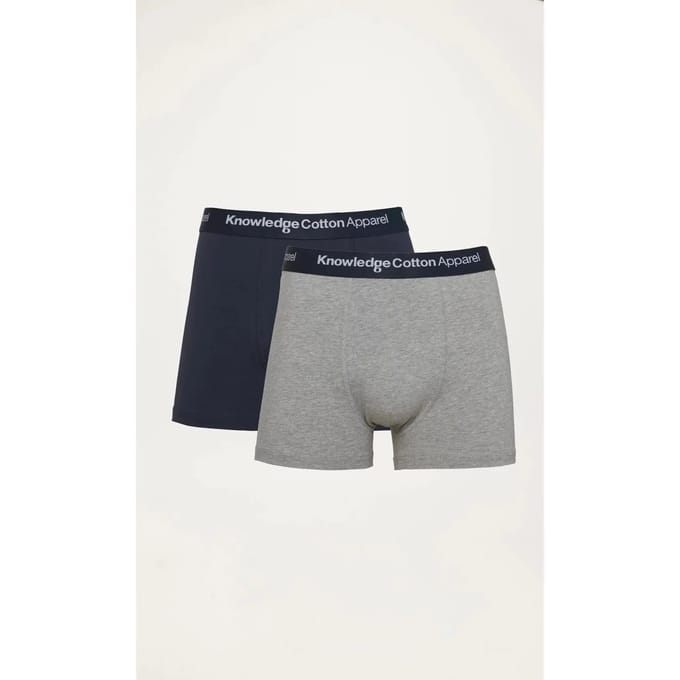 Boxershorts KnowledgeCotton Apparel Anker (x2)