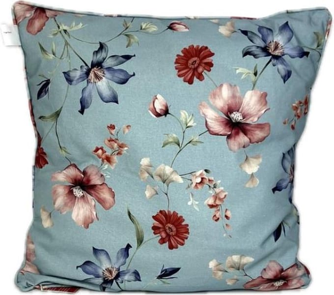 Madison sierkussen 50x50 cm Florina blue