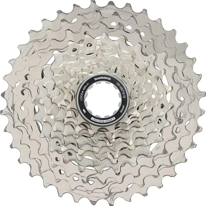 Shimano CS-HG710 12-speed cassette zilver