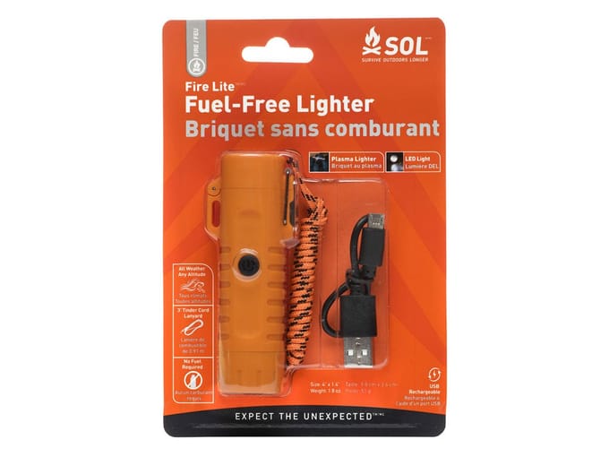 SOL Fire Lite Elektrische Aansteker Oranje