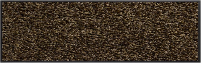 Hamat Twister 574 Teak 012 - 60 x 180 cm - Wasbare Droogloopmat voor openslaande deuren