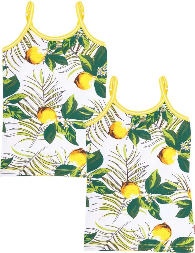 Claesen's hemdje Lemon 2-pack 116-122