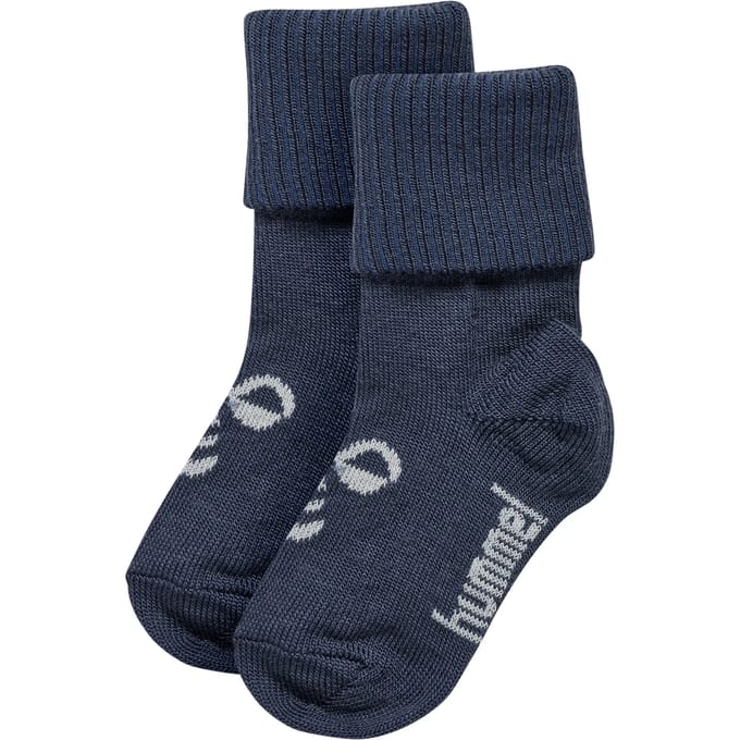 Hummel kindersokken Hmlmini Wool, set van 2 paar 233018