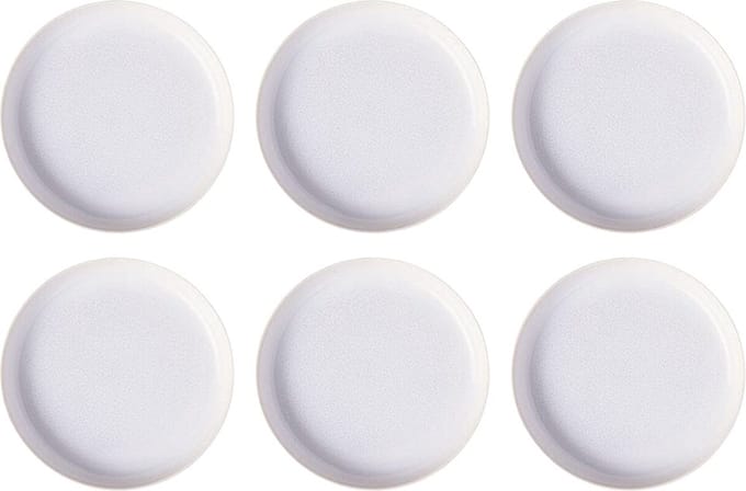 Villeroy & Boch - Crafted Cotton Diepe borden 6 stuks 21.5cm