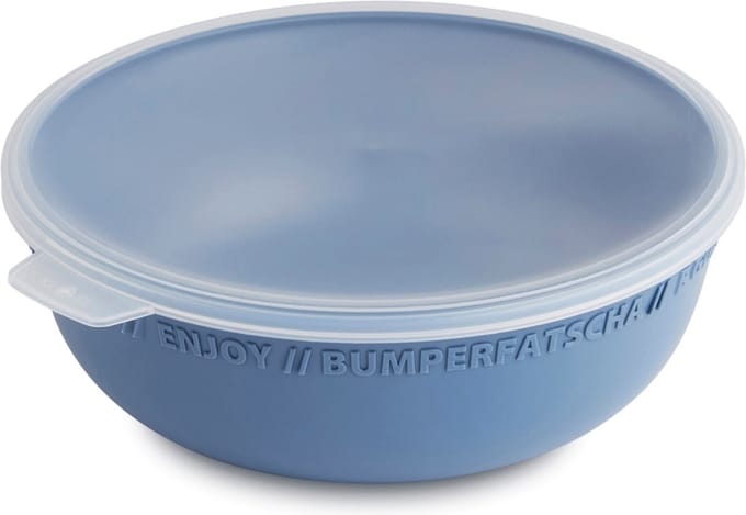 ROTHO Tresa - Schaal met deksel -1.02L - kunststof - blauw
