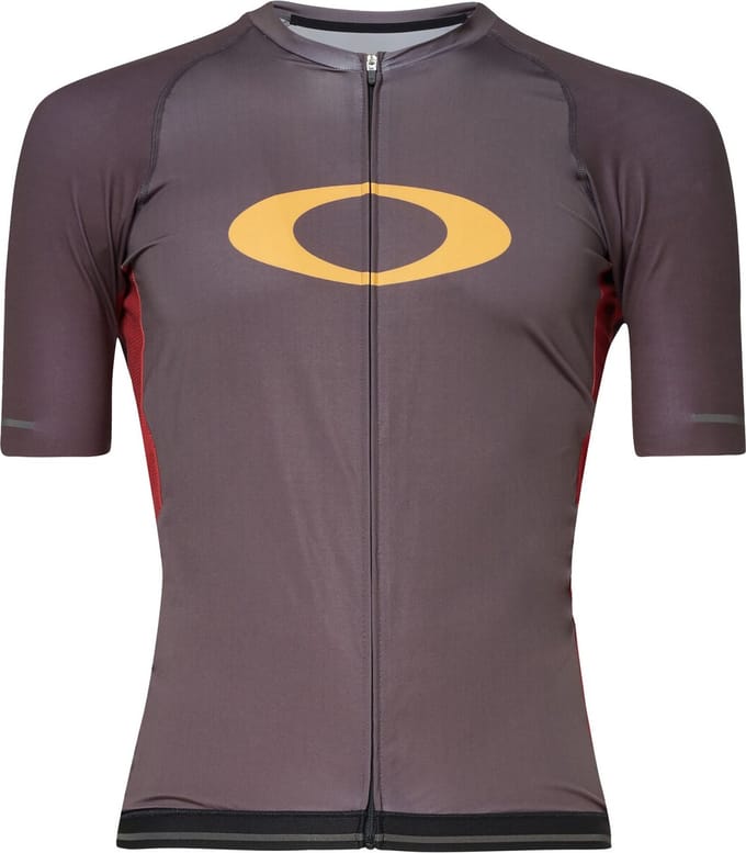 Oakley Apparel Icon 2.0 Korte Mouw Wielertrui Grijs S Man