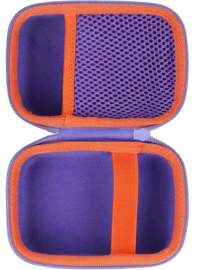 Hard Case voor JBL GO 5/4/3 Draagbare Speaker - Bescherming, Stijl en Functionaliteit in Paars