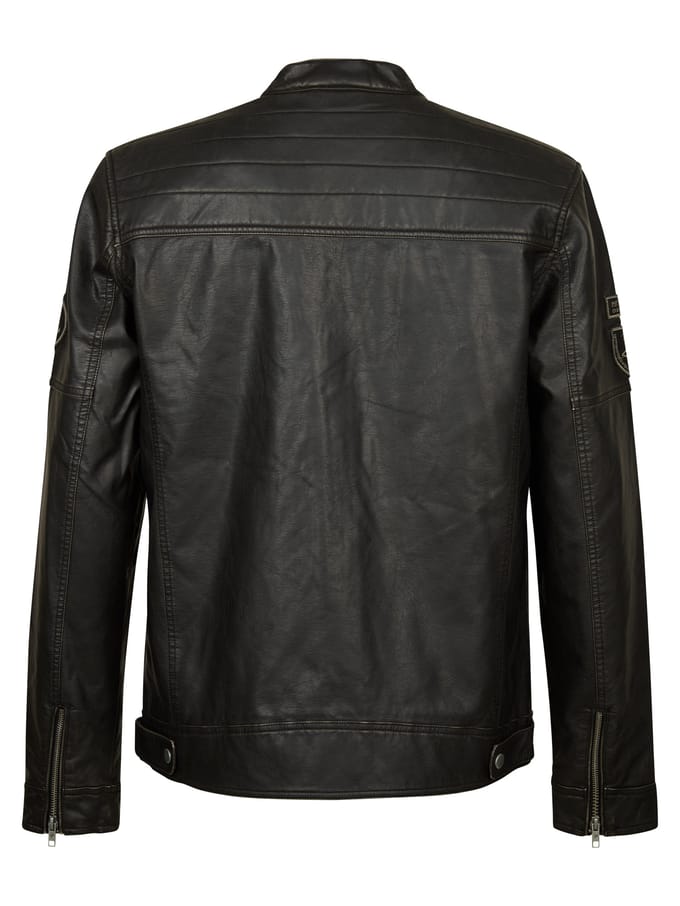 Petrol Industries - Heren PU Jack Dorado - Zwart