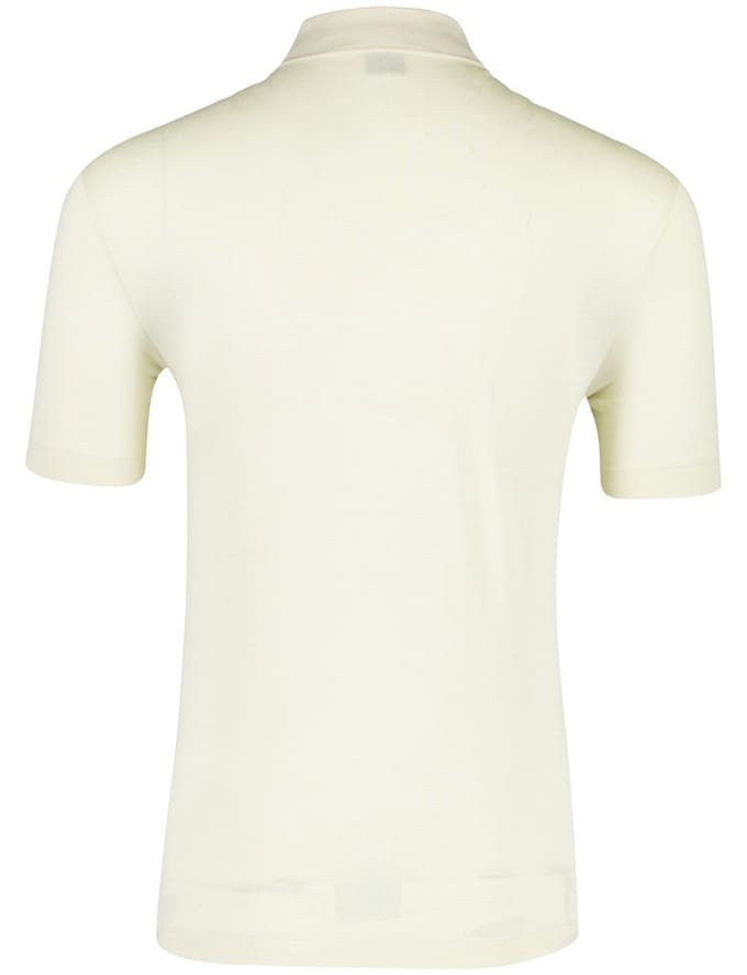 Poloshirt BOSS Black creme normale fit