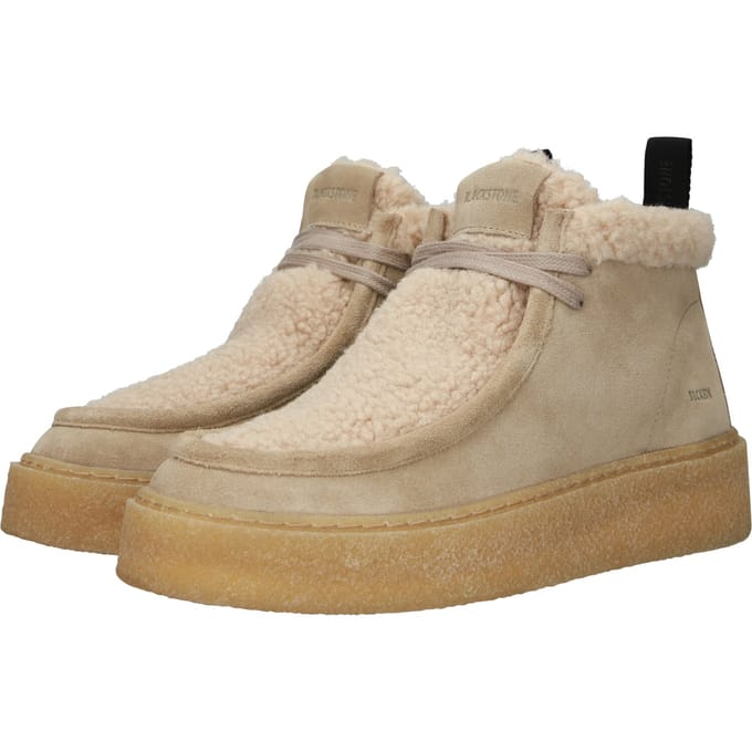 Blackstone ENJAR SAALA - EL427 Mouton - Sneaker (mid) - Vrouw - Beige - Maat: 37