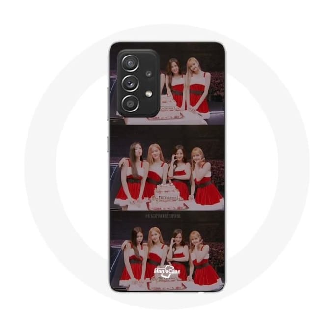 Coque pour Samsung Galaxy A52 BLACKPINK Cadeau de Noël Chanson Last Christmas
