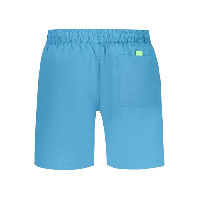 Noorwegen 1963 Azzurro Poliammide Heren Badshorts