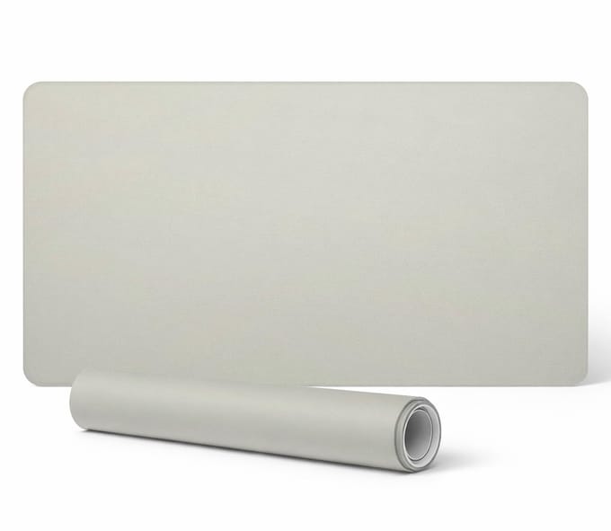 Bureauonderlegger voor grafisch ontwerpers en vormgevers, lichtbeige, 100x50 cm