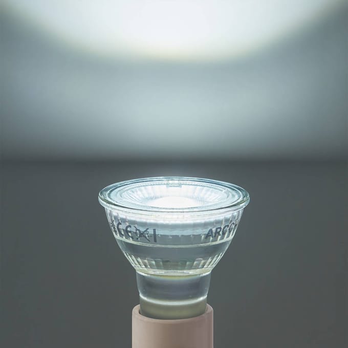 Arcchio LED lamp, GU10 2,5 W, PAR16, helder, 6.500 K, 450 lm