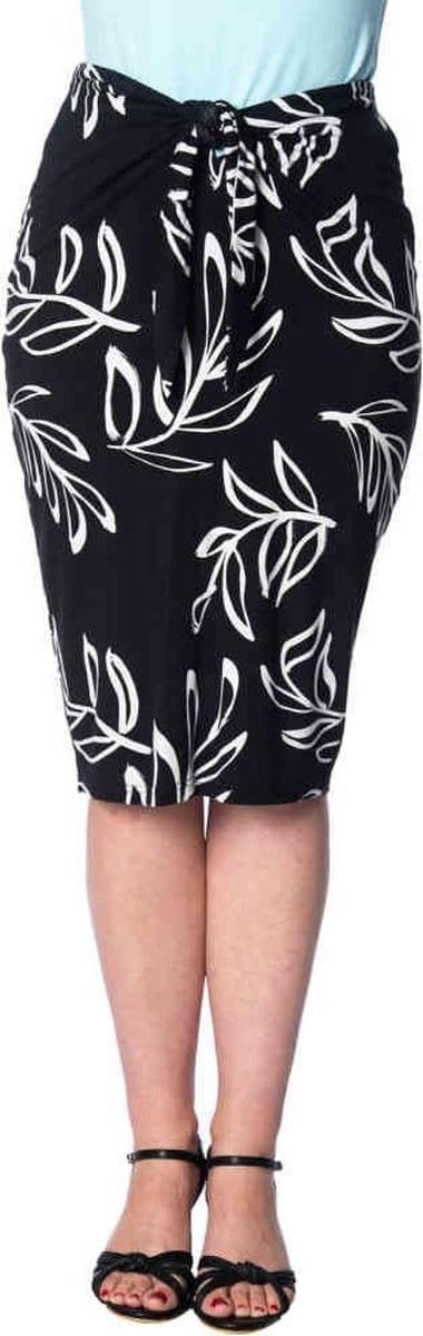 Dancing Days - PALM Kokerrok - XL - Zwart