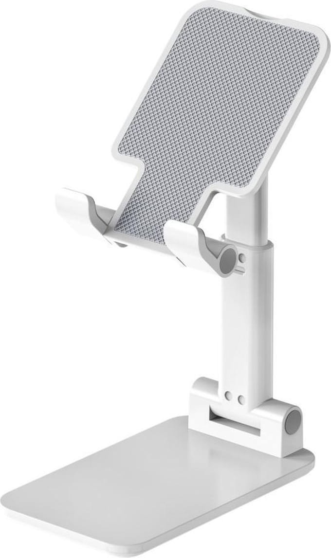 New Age Devi - "Vouwbaar & Verstelbare Telefoon/Tablet-Houder - Wit"