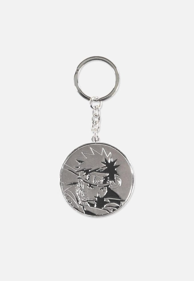Naruto Shippuden Sleutelhanger Graphic Art Zilverkleurig