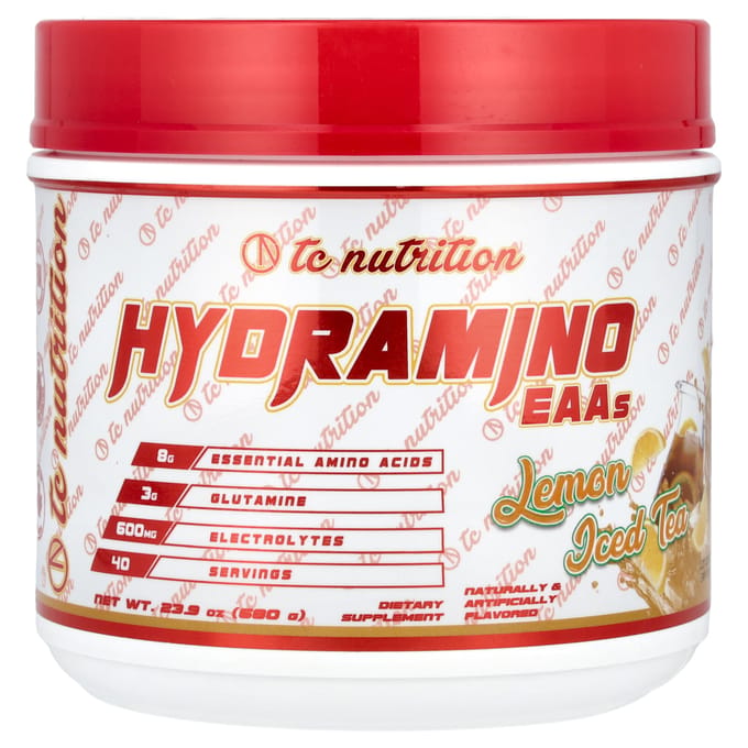 TC Nutrition, Hydramino EAA, Citroen-ijsthee, 23,9 oz (680 gr)