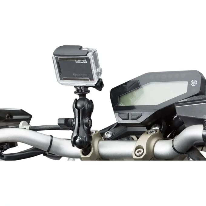 Universele kit met kogeladapter 1 bevestigingsarmbehuizing SW-Motech gopro Incl