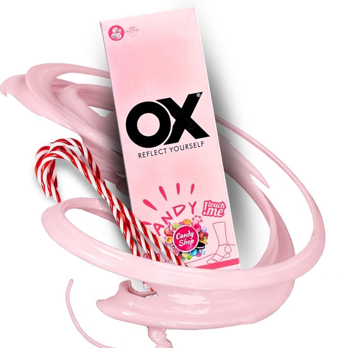 Set van 6 lage sokken OX met frisse geuren