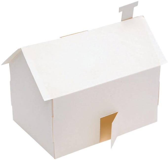 3D Papieren Vouw Huizen, Set van 20