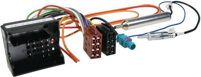 Radio Aansluitkabel Peugeot / Citroen > ISO Norm + DIN Antenne Stekker
