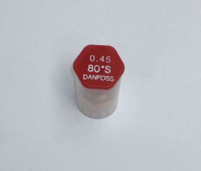 DAIKIN Olie-sproeier Danfoss 0,45-80 graden S voor ROTEX A1 BO 20 tot BJ 2018, 5004600