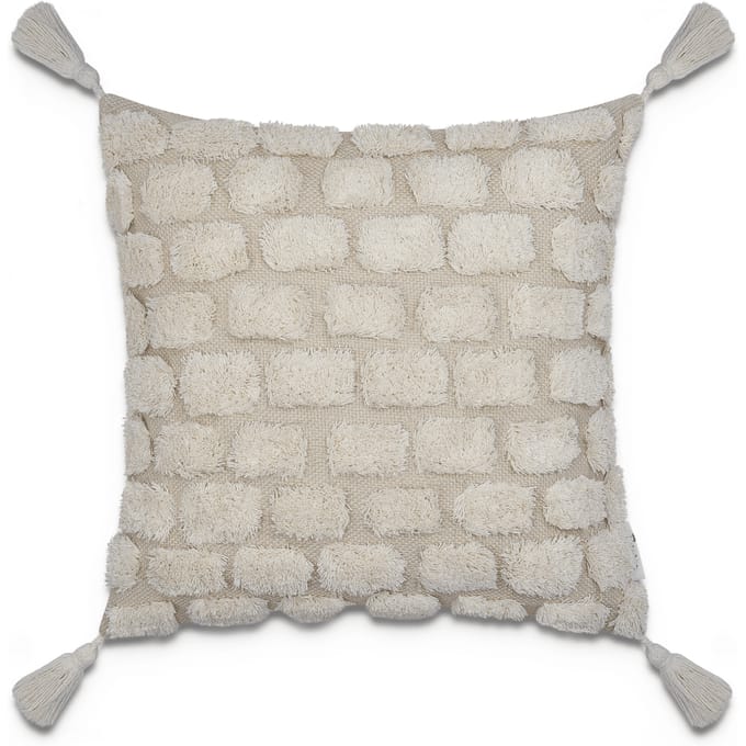 Kussensloop Chino bruin 45x45 cm