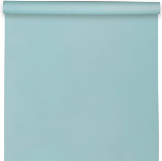 Santex Tafelkleed op rol - 2x - non woven polyester - lichtblauw - 120 cm x 10 m